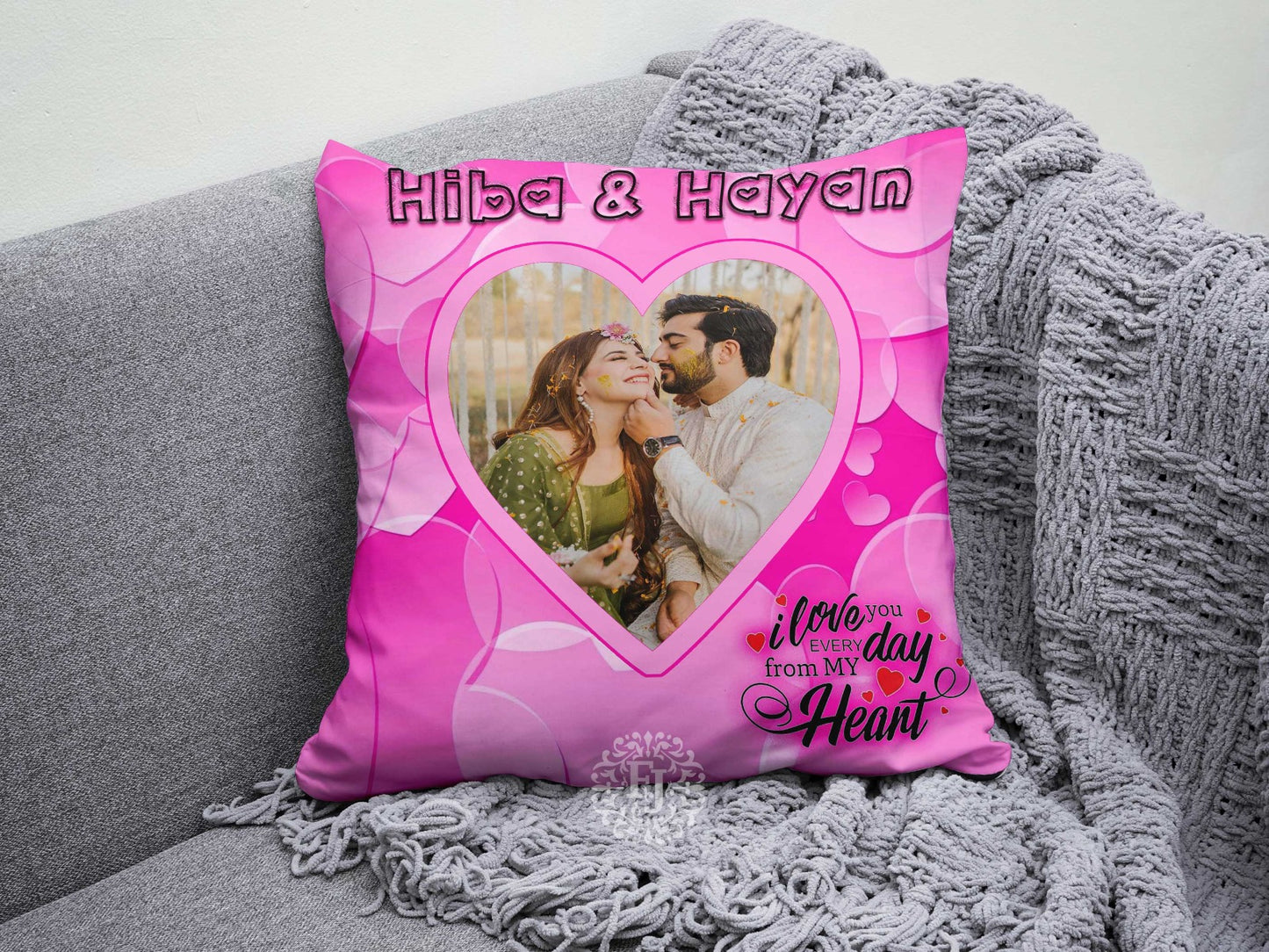 Customized canvs cushion  Ready in 3  4 days All designs